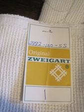 NOS 8-Count Aida CLOTH White Cross Stitch BY ZWEIGART-MEASURES 36X55"
