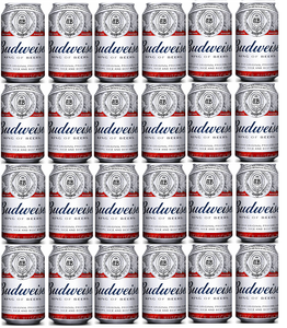 Budweiser Cans Alc 5 Vol 6x 4pk 24 In Total 33cl Cans Best Before End 02 21 Ebay