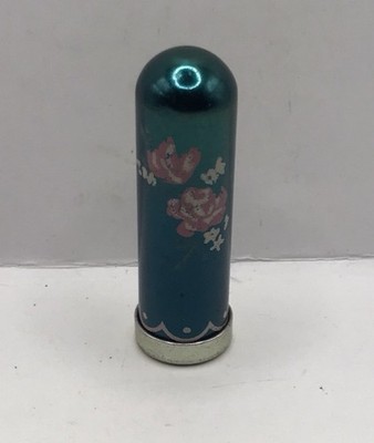 VTG 1950's Daggett & Ramsdell BULLET TUBE LIPSTICK  Orchid Flowers Floral