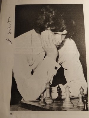 Sk296  Ephemera 1970s Picture David Young Maidstone Chess Club 