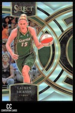 2024 Panini Select WNBA #133 Lauren Jackson Prizms Silver Seattle Storm