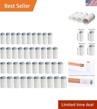 40pcs Slip On Pool Cue Tips Replacement Billiard Cue Tips 4 Sizes Slip-On Cue...