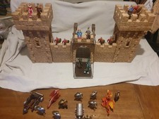 Schleich Ritterburg Knights Castle + ELC Soldiers & Dragon Figures Boxed