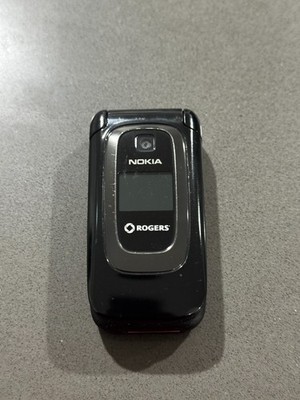 Nokia 6085 Flip Flop Cellphone - Black (Rogers Wireless) (CA)