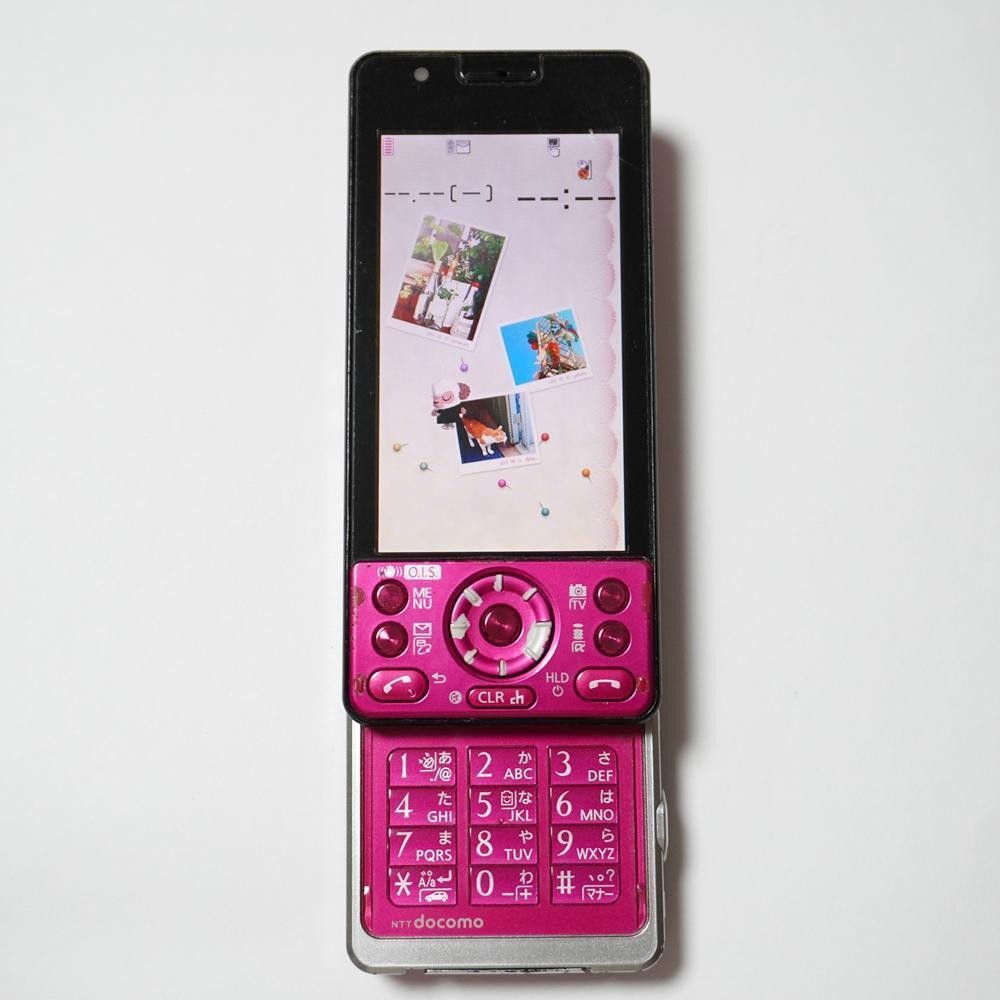 美品　docomo FOMA LUMIX Phone P-05C マゼンタ Panasonic LUMIX Phone P-05C Magenta DoCoMo FOMA Tested