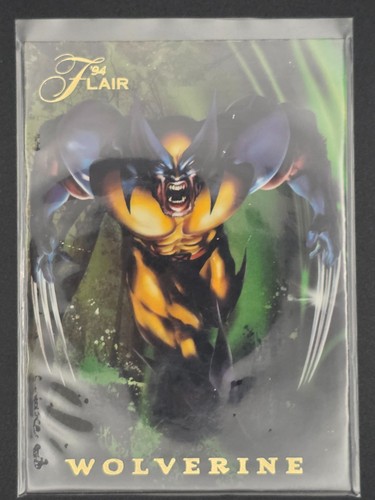 '94 FLAIR MARVEL UNIVERSE POWER BLAST CARD 8/18 - WOLVERINE -
