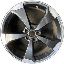 OEM Audi Machined Black SQ5 Rim 20" 2019-2020 Alloy Original Wheel 59076