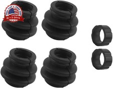 4PCS Car Disc Brake Caliper Pin Bushing Kit,Dustproof Brake Calipers Slide Pins