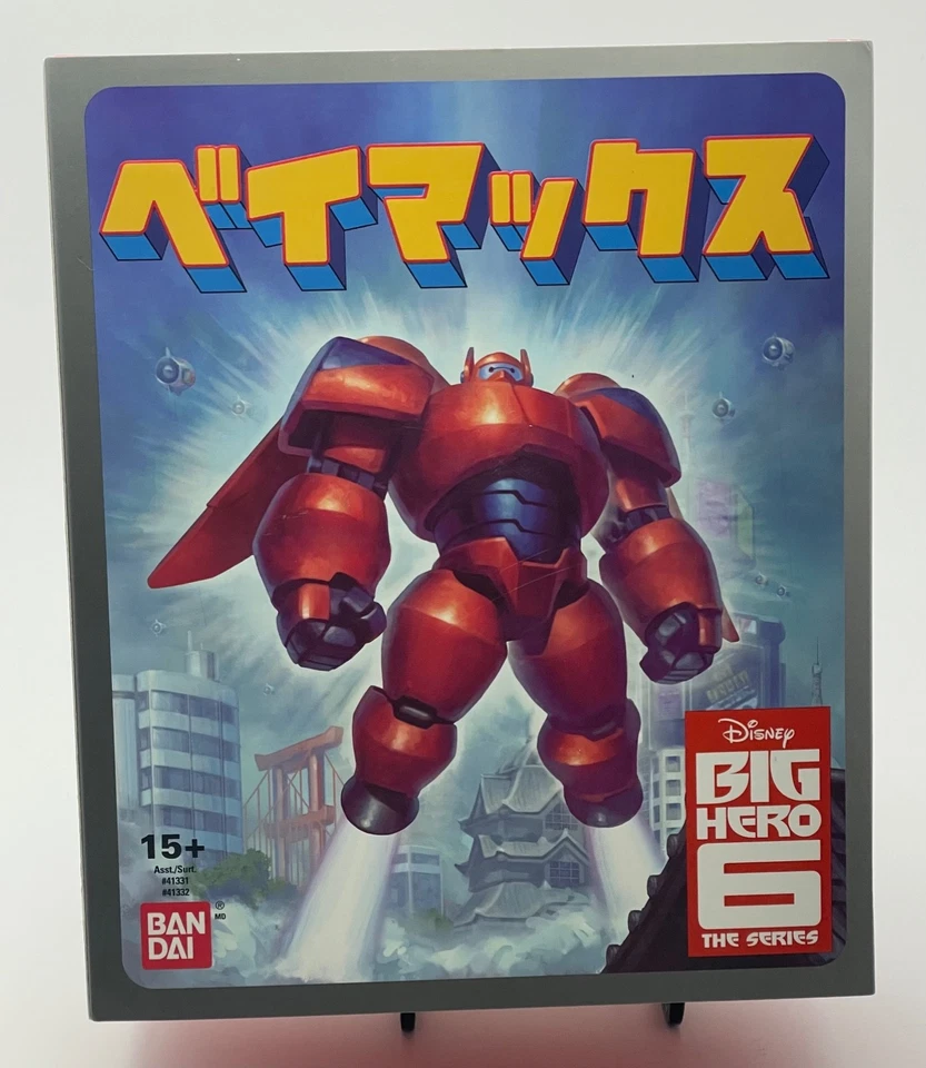Figura de acción BANDAI Disney Big Hero 6 Baymax Metal Diecast NUEVA EN CAJA 2018 SDCC Foto 2 de 4