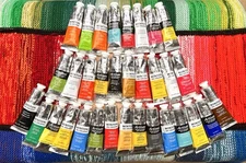 Winsor & Newton Oil Color Paint Lot Of 33 All Brand New Never Opened 37ml Tubes