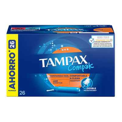 Tampony Tampax Compak Super Plus 26 sztuk