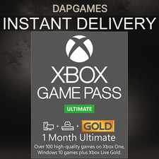 1 Month Xbox Game Pass Ultimate Live Gold Membership for Existing Users