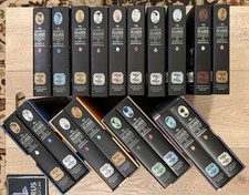 •The Complete Peanuts by Schultz•  18 Hardcovers w/Dust Jackets (1950-1986)