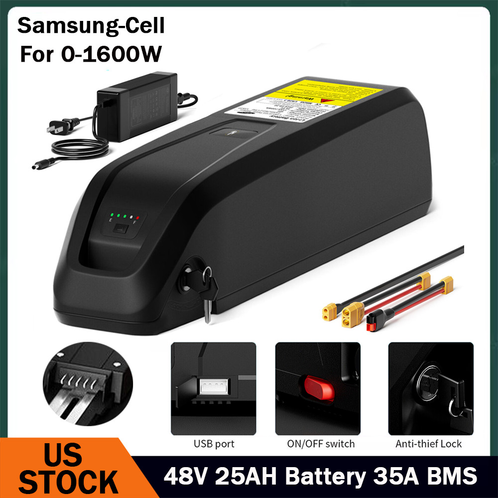 48V 25AH Hailong Battery Samsung-21700 Cell Electric eBike B