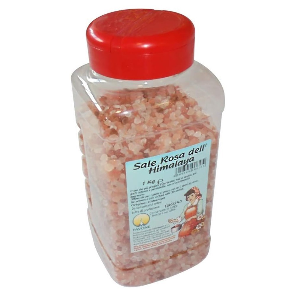 PAVONE SALE ROSA HIMALAYA DISPENSER KG.1