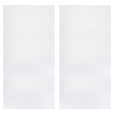 PC Fan Dust Mesh 39.4"x19.7" 0.8mm Hole, 2 Pcs Dust Filter White