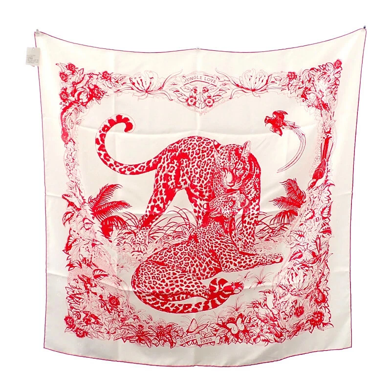 HERMÈS Animal Print Pink Scarves & Wraps for Women Just Listed 2026
