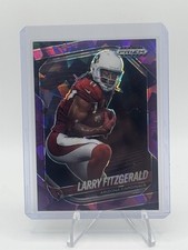 2025 Panini Prizm Black - Larry Fitzgerald #3 Purple Ice Prizm /149 RARE CAES