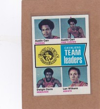 1974-75 TOPPS BASKETBALL CAVALIERS LEADERS #85 AUSTIN CARR EX+ *A43073