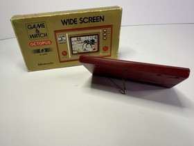 Nintendo Game & Watch OCTOPUS  OC-22 1981 Vintage Japan Retro Game in Box