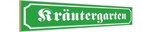 Holzschild 10X46 Cm KräUtergarten Beruf Arbeit Deko Geschenk Holz Schild