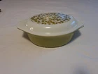 Vintage Pyrex 043 Verde Green Olive 1 1/2 Quart Casserole Dish With Lid