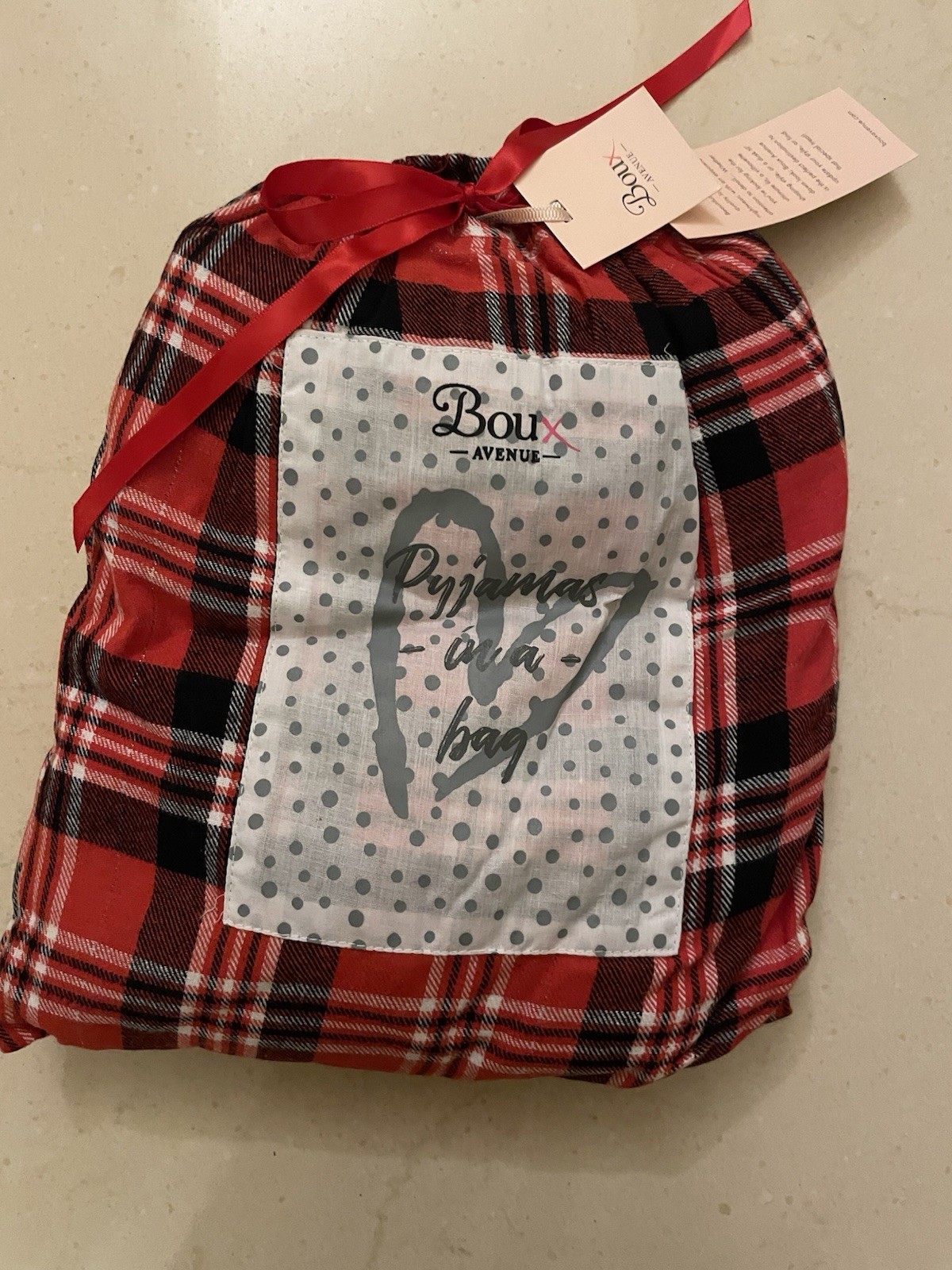Boux Avenue Check Pyjamas In A Bag size 10 image 2