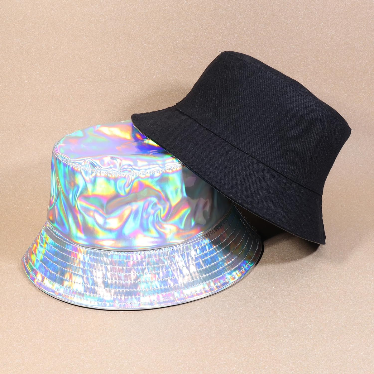 Rave Bucket Hat for Men Women Waterproof Rain Hat Wide Brim  display picture 2