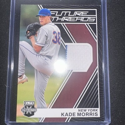 2023 Panini Elite Extra Edition - Future Threads Kade Morris #FT-KM (MEM, RC)