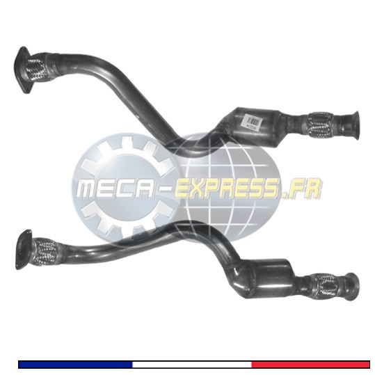 Catalyseur robuste en acier inoxydable pour Renault Master 2.2 diesel D0234