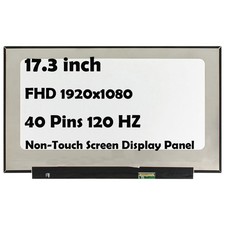 17.3" NV173FHM-NX1 NV173FHM NX1 FHD 120Hz LCD Non-Touch Screen Display Panel