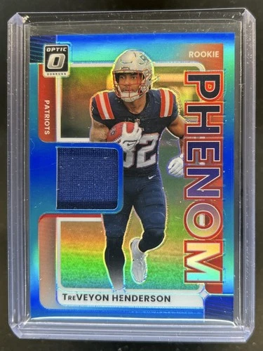 2025 Donruss Optic TreVeyon Henderson Neon Blue (RAW)