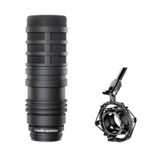 Audio-Technica BP40 Hypercardioid Dynamic Broadcast Microphone with AT8484 Micro