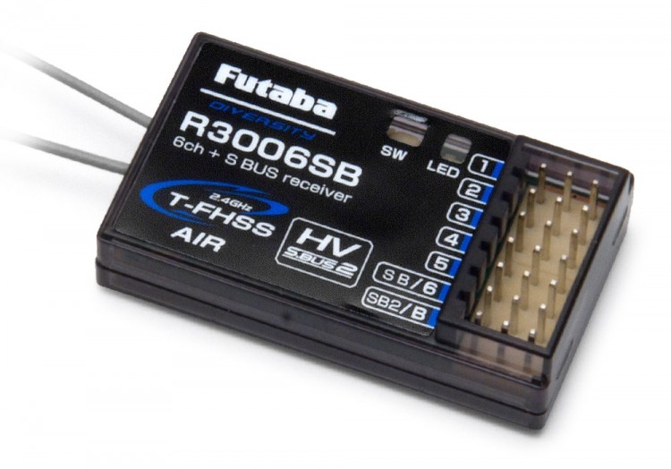 Futaba R3006SB Receiver 6CH S.BUS2 T-FHSS Air