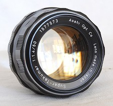 ASAHI PENTAX SUPER TAKUMAR 1,4/50 8 ELEMENTS MONTURE M42 TRES BON ETAT