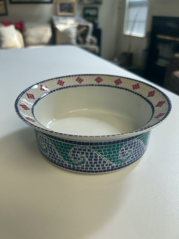 SUPERB DANSK MOSAIC WAVE 7" ALL PURPOSE ROUND VEGETABLE BOWL  EXCELLENT