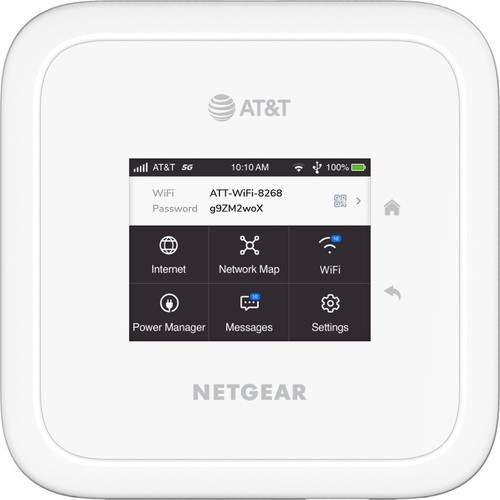 Netgear Nighthawk M6 5G MR6110 WiFi 6 Mobile Router (AT&T) - Very Good