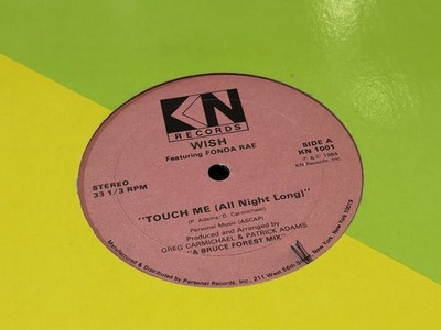 WISH feat FONDA RAE 12'' TOUCH ME (ALL NIGHT LONG)
