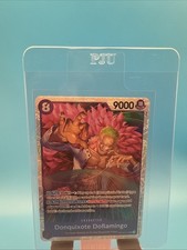 One Piece Donquixote Doflamingo Alt Art OP10-071 Card Royal Blood