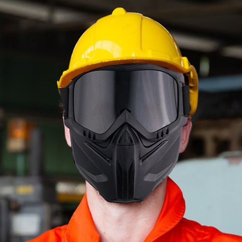 Maschera protettiva per saldatura e casco per saldatura autooscurante per taglio rettifica - Foto 8 di 12