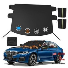 Windshield Cover for Ice and Snow, All-Season Car Windshield Cover with M