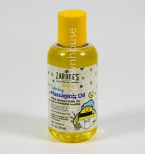 Zarbees baby Calming MASSAGING OIL 4oz bedtime Lavender & Chamomile 03/2026
