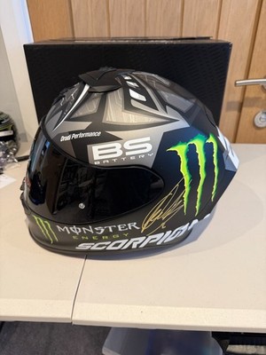 Fabio Quartararo signed Scorpion EXO-R1 AIR Fabio Monster Helmet