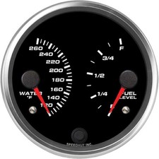 Speedhut R4-dg3-rev 4 Dual Gauge Water Tempfuel Speedhut R4-dg3-rev 4 Dual Gauge Water Tempfuel