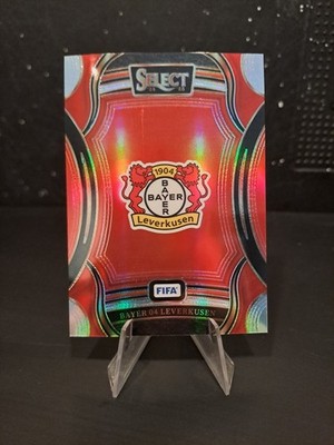 Bayer Leverkusen Vereinsabzeichen Emblem Case Hit SSP Panini Select 2025 Bundesliga