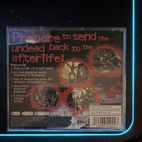 Mad Catz Dream Blaster Light Gun for Sega Dreamcast w/House of the Dead 2/memcrd