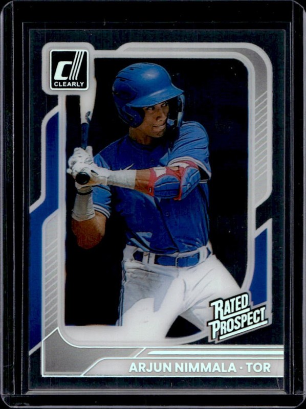 2026 Panini Donruss Arjun Nimmala Clearly Rated Prospects Prospect #154
