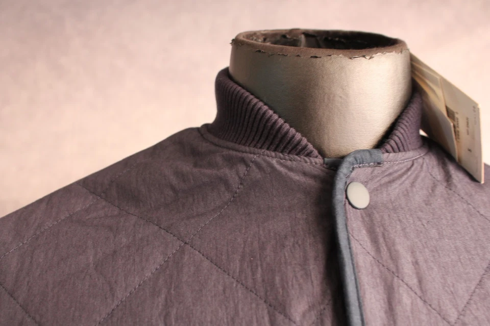 Chaqueta Abrigo Reversible Levi's Hecha y Hecha a Mano Nueva con Etiquetas $348 Para Hombre Talla Pequeña Azul Marino Foto 4 de 4