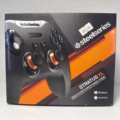 SteelSeries Stratus XL Wireless Controller Windows Android Bluetooth Black NEW