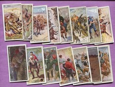 1914 JOHN PLAYER & SONS VICTORIA CROSS 25 DIFFERENT TOBACCO CARD SET